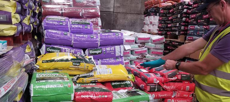 WEG Feed Sampling
